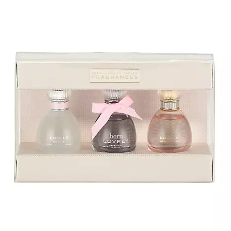 Sarah Jessica Parker Lovely Gift Set 10ml Lovely Sheer EDP + 10ml Born Lovely EDP + 10ml Lovely EDP - Fragrance at MyPerfumeShop by Sarah Jessica Parker