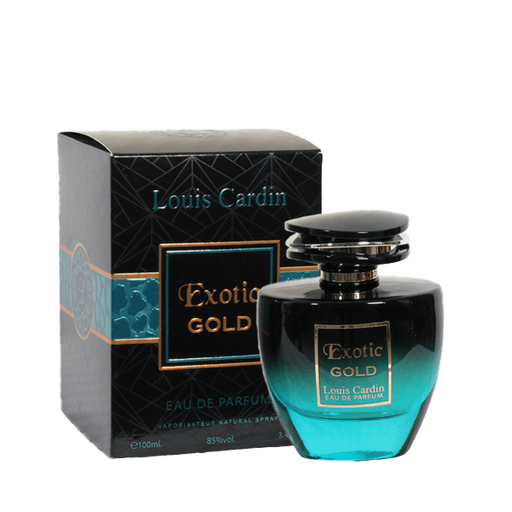 Louis Cardin Exotic Gold Eau de Parfum 100ml - Ladies Fragrances at MyPerfumeShop by Louis Cardin