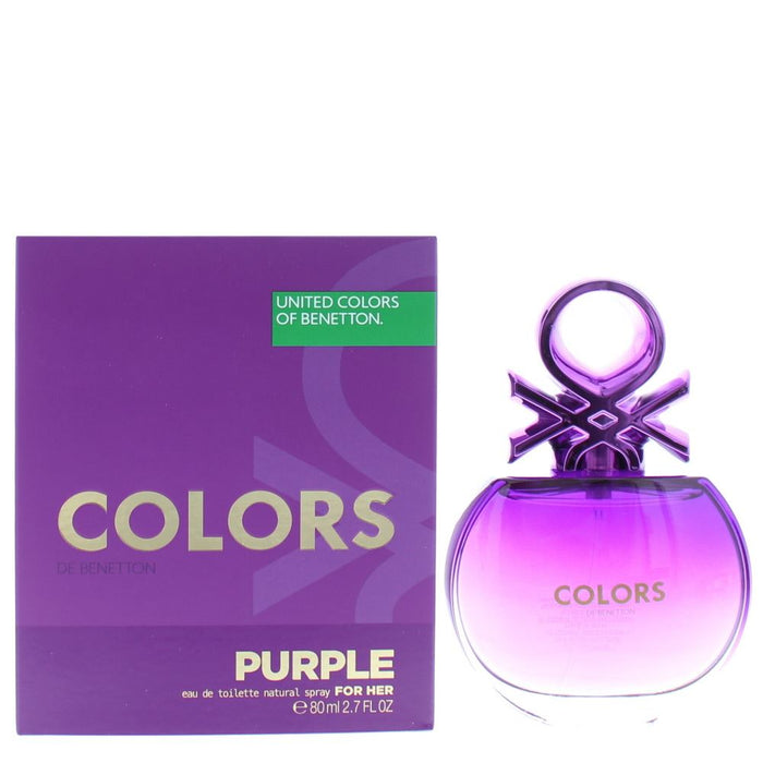 Benetton Colors Purple Eau de Toilette 80ml - Perfume & Cologne at MyPerfumeShop by Benetton