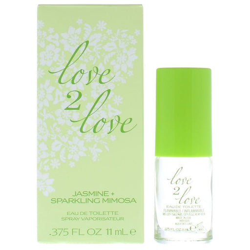 Love2Love Jasmine + Sparkling Mimosa Eau de Toilette 11ml Spray - Perfume & Cologne at MyPerfumeShop by Love2Love