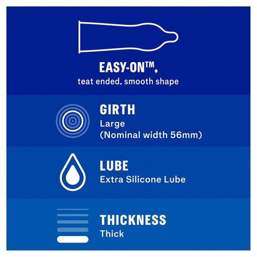 Durex Extra Safe 12 Condoms - Personal Care at MyPerfumeShop by Durex