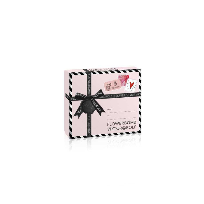 Viktor & Rolf FlowerBomb Gift Set 50ml EDP + 10ml EDP + 7ml EDP - Eau De Parfum at MyPerfumeShop by Viktor & Rolf