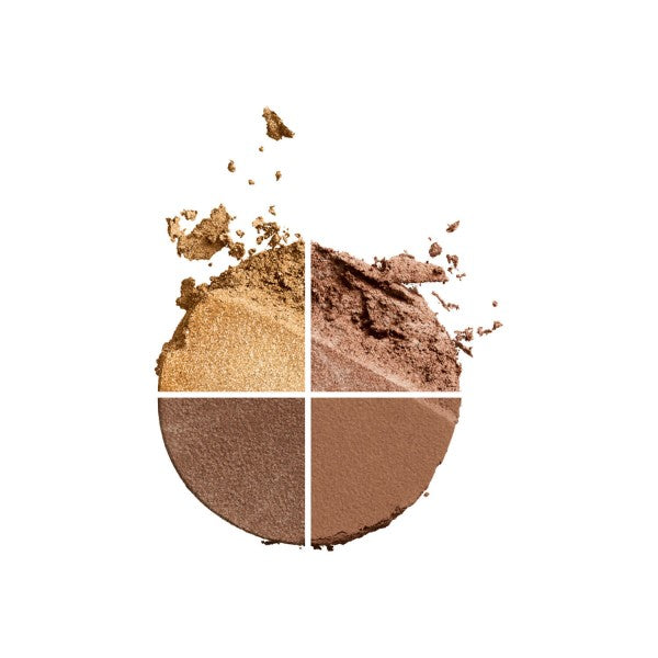 Clarins Ombre 4-Colour Eyeshadow Palette 04 Brown Sugar Gradation 4.2g - Cosmetics at MyPerfumeShop by Clarins