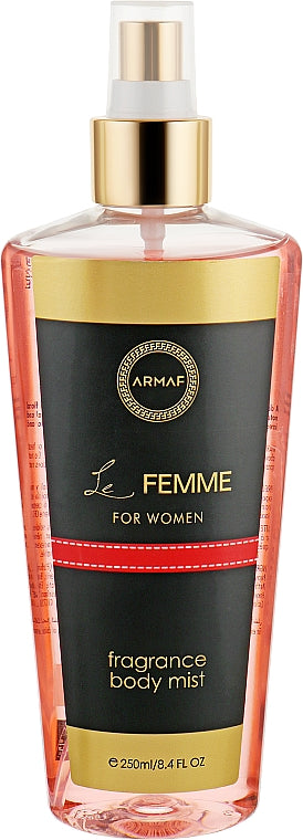 Armaf Le Femme Body Mist 250ml - Body Sprays & Mists at MyPerfumeShop by Armaf