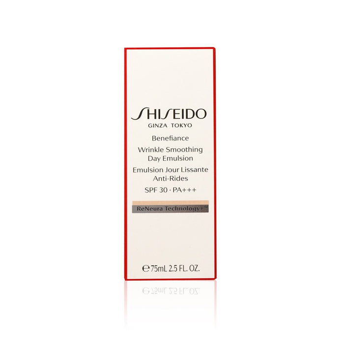 Shiseido Benefiance Wrinkle Smoothing Day Emulsion SPF20 75ml - Skincare at MyPerfumeShop by Shiseido