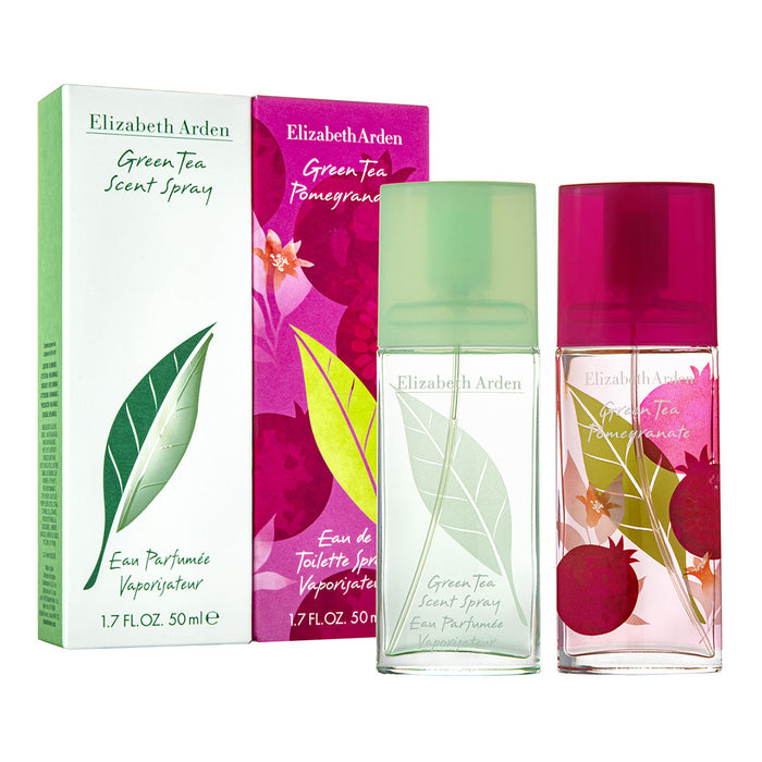 Elizabeth Arden Green Tea Gift Set 50ml Green Tea Scent Spray EDP + 50ml Green Tea Pomegranate Scent Spray EDT - Fragrance at MyPerfumeShop by Elizabeth Arden