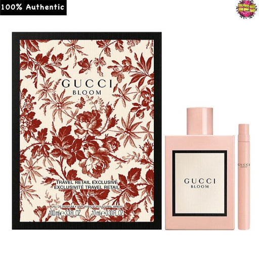 Bloom Gucci 2 Piece Gift Set: Eau De Parfum 100ml - Eau De Parfum 10ml - Perfume & Cologne at MyPerfumeShop by Gucci