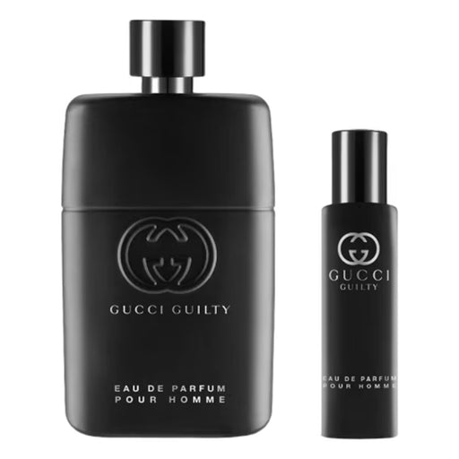 Gucci Guilty Pour Homme 2 Piece Gift Set: Eau De Parfum 90ml - Eau De Parfum 15ml - Gift Set at MyPerfumeShop by Gucci