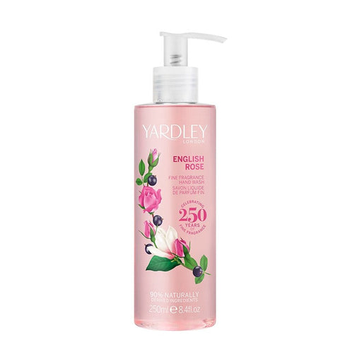 Yardley London English Rose Hand Wash 250ml - Bath & Shower at MyPerfumeShop by Yardley London