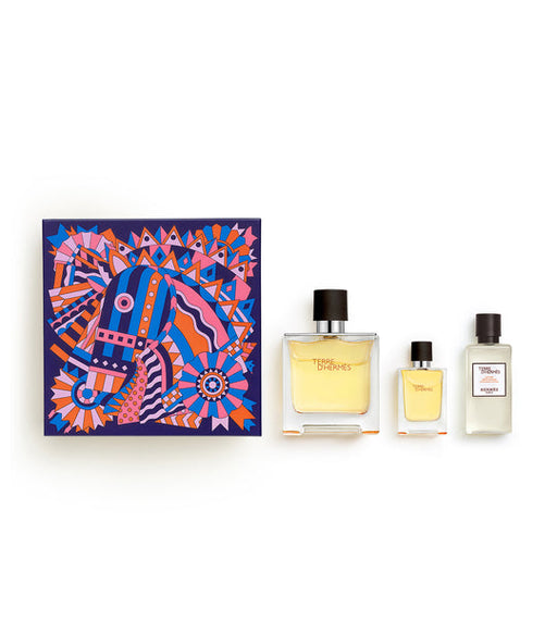 Hermes Terre d' Pure Parfum 100ml EDT Gift Set + 40ML AS + MINI - Beauty at MyPerfumeShop by Hermes