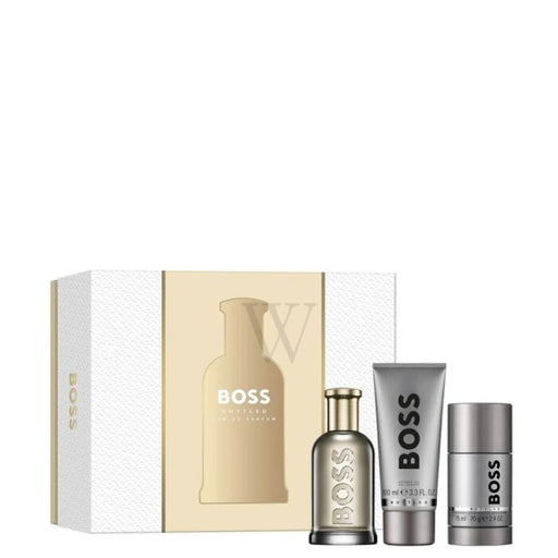 Hugo Boss Boss Bottled Eau de Parfum Gift Set 100ml EDP + 100ml Shower Gel + 75g Deodorant Stick - Fragrance at MyPerfumeShop by Hugo Boss