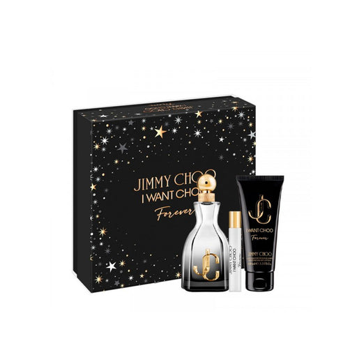 Jimmy Choo I Want Choo Forever Gift Set 100ml EDP + 100ml Body Lotion + 7.5ml EDP - For Her at MyPerfumeShop by Jimmy Choo