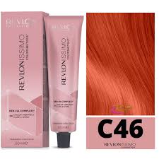 Revlon Revlonissimo Cromatics C46 Tangerine Red Hair Colour 60ml - Hair Colour at MyPerfumeShop by Revlon