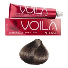 Intercosmo Voilà 3C Intense 5.53 Light Mahogany Golden Brown Hair Colour 60ml - Hair Colour at MyPerfumeShop by Intercosmo Voilà