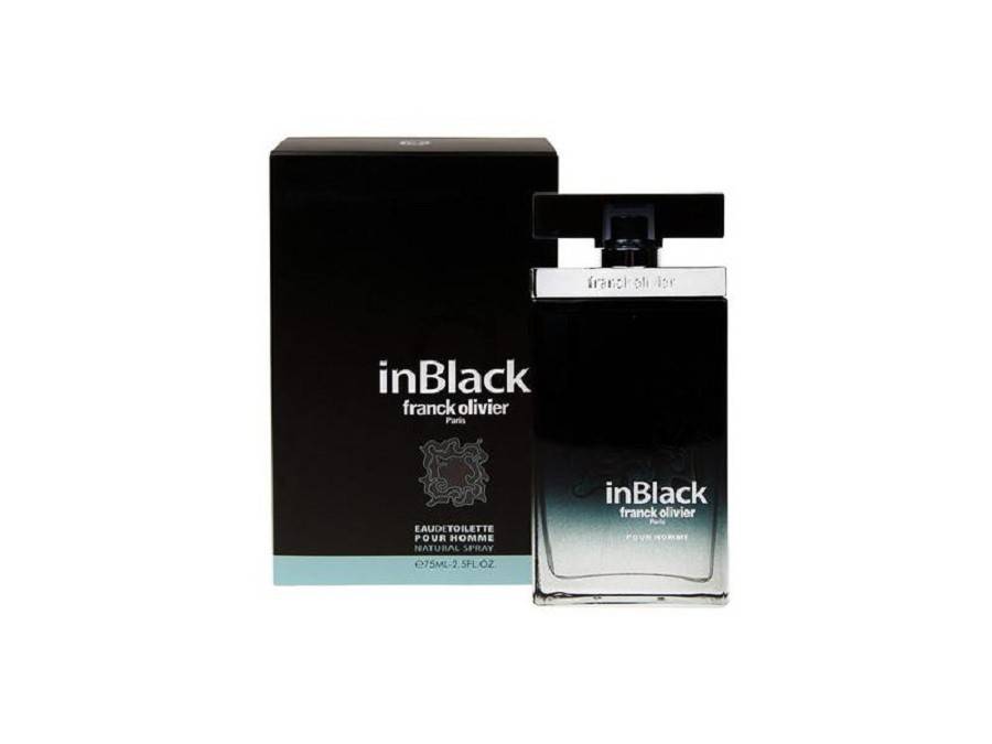 Franck Olivier In Black Eau De Toilette 75ml - Fragrance at MyPerfumeShop by Franck Olivier