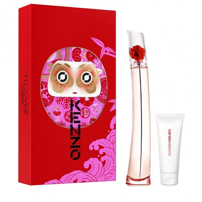 Kenzo Flower L’Absolue Gift Set 100ml EDP + 75ml BL - Ladies Giftsets at MyPerfumeShop by Kenzo