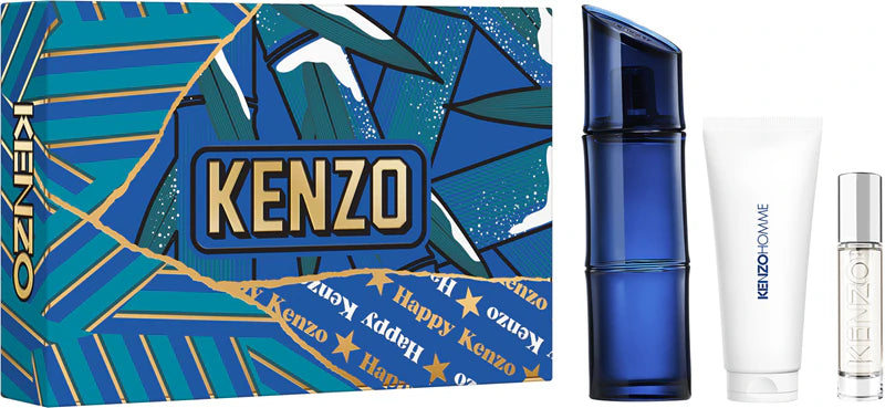 Kenzo Homme Intense Eau de Toilette 3 Piece Gift Set