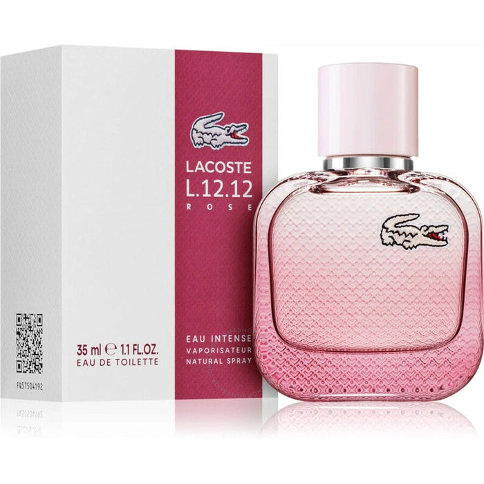 Lacoste L.12.12 Rose Eau Intense Eau de Toilette 35ml Spray - Fragrance at MyPerfumeShop by Lacoste