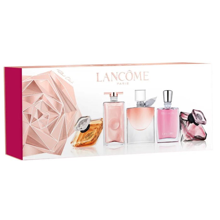 Lancôme Miniature Fragrances Gift Set 5ml EDP Idôle + 4ml EDP La Vie Est Belle + 7.5ml EDP Trésor + 5ml EDP Miracle + 5ml La Nuit Tresor EDP - Fragrance at MyPerfumeShop by Lancôme