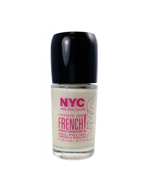 NYC New York Color Excuse My French Nail Polish 9.7ml -Strawberry Cream - Nail Care at MyPerfumeShop by NYC New York Color