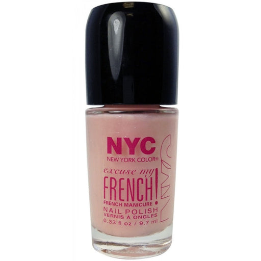 NYC New York Color Excuse My French Nail Polish 9.7ml - Cotton Candy - Nail Care at MyPerfumeShop by NYC New York Color