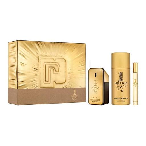 Paco Rabanne 1 Million 3 Piece EDT Gift Set - Gift Set at MyPerfumeShop by Paco Rabanne