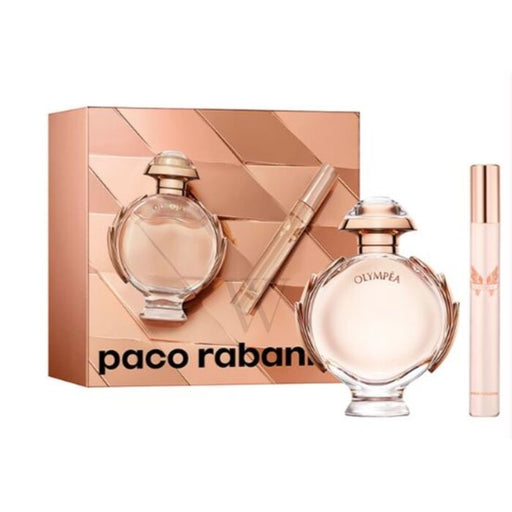 Paco Rabanne Olympéa 2 Piece Gift Set: Eau de Parfum 50ml - Eau de Parfum 10ml - Gift Set at MyPerfumeShop by Paco Rabanne