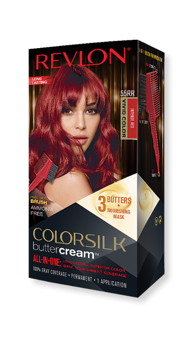 Revlon Luxurious Colorsilk Buttercream Hair Color | 55RR Intense Red - Haircare at MyPerfumeShop by Revlon