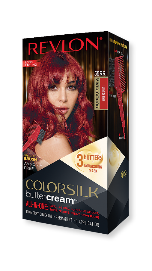 Revlon Luxurious Colorsilk Buttercream Hair Color | 55RR Intense Red - Haircare at MyPerfumeShop by Revlon