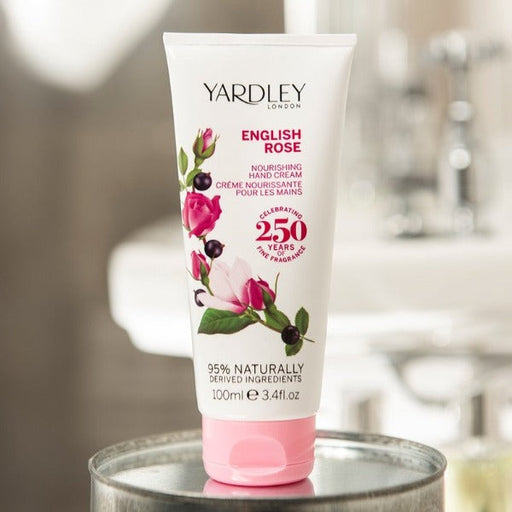 Yardley London Of London English Rose Nourishing Hand Cream for her 100ml - Skincare at MyPerfumeShop by Yardley London