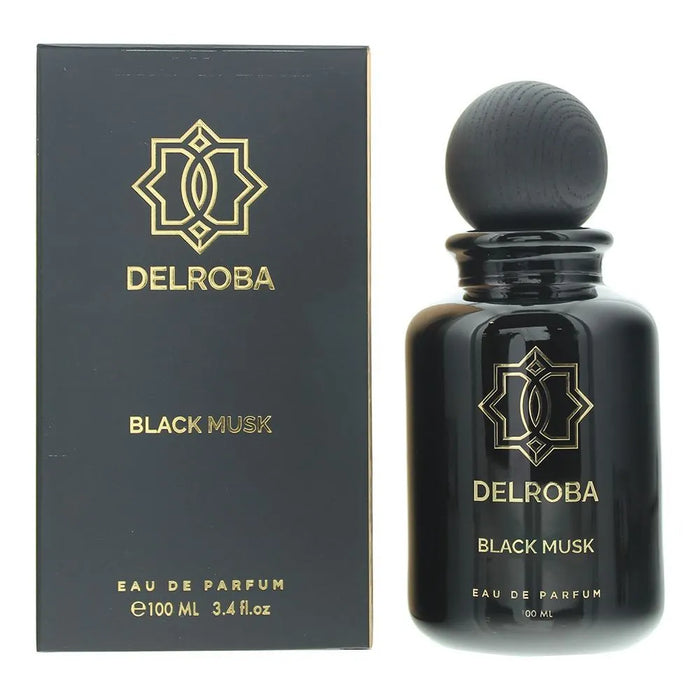 Delroba Black Musk For Men Eau de Parfum 100ml - Eau De Parfum at MyPerfumeShop by Delroba