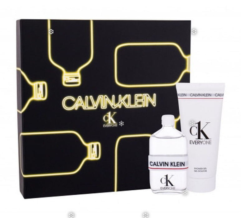 Calvin Klein Everyone Gift Set 50ml EDT Spray + 100ml Shower Gel - Perfume & Cologne at MyPerfumeShop by Calvin Klein