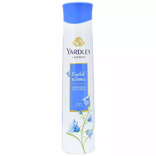 Yardley English Bluebell Body Spray 150ml - Body Sprays & Mists at MyPerfumeShop by Yardley London