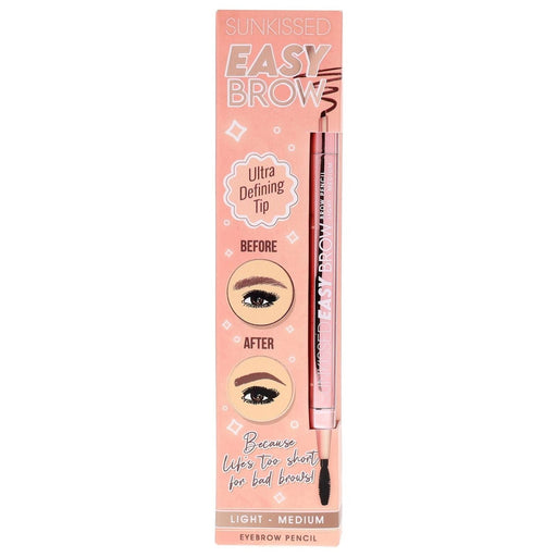 Sunkissed Easy Brow Eyebrow Pencil 0.1g - Light/Medium - Eyebrow Pencil at MyPerfumeShop by Sunkissed