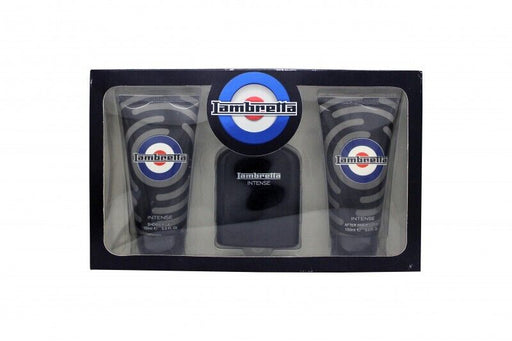 Lambretta Intense Gift Set 100ml EDP + 150ml Shower Gel + 150ml Aftershave Lotion - Fragrance at MyPerfumeShop by Lambretta