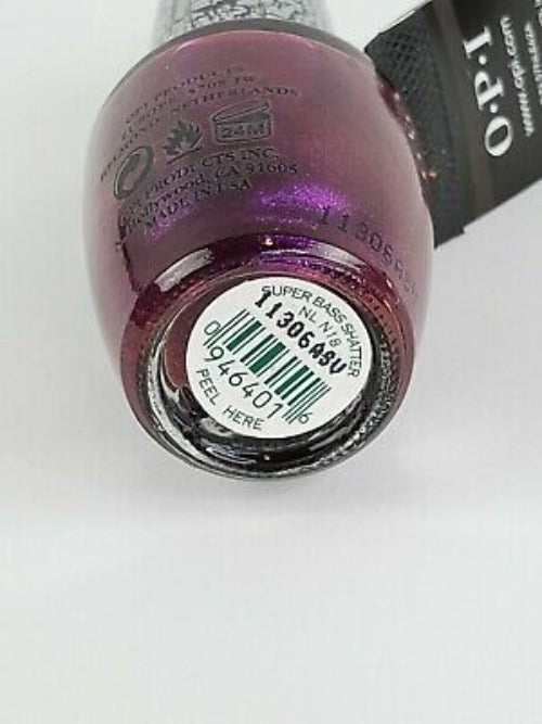 OPI Super Bass Shatter Nail Polish 15ml - Cosmetics at MyPerfumeShop by OPI