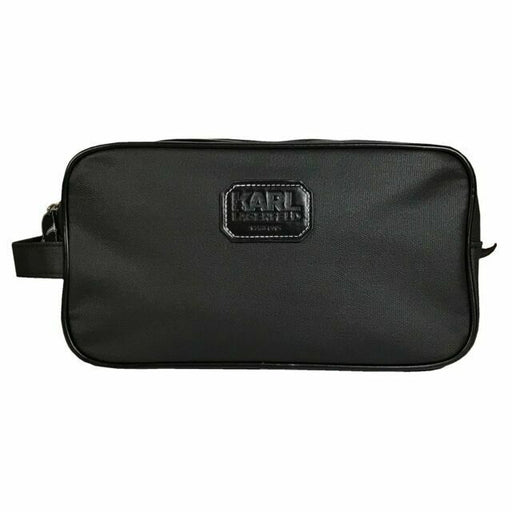 Karl Lagerfeld Men's Black Toiletry Bag - Toiletries at MyPerfumeShop by Karl Lagerfeld