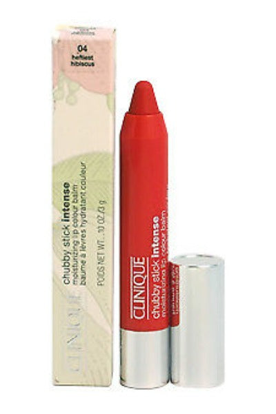 Clinique Chubby Stick Intense Moisturizing Lip Colour Balm 3g - 04 Heftiest Hibiscus - Cosmetics at MyPerfumeShop by Clinique