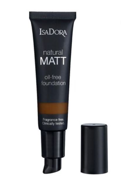 IsaDora Natural Matt Oil-Free 25 Mocha Foundation 35ml - Foundation at MyPerfumeShop by IsaDora