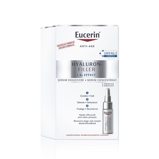 Eucerin Hyaluron-Filler + 3x Effect Serum Concentrate Set 6 x 5ml - Skincare at MyPerfumeShop by Eucerin