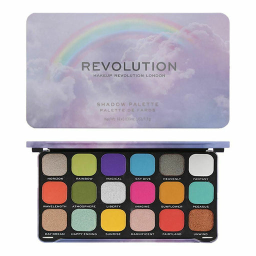 Revolution Rainbow Eyeshadow Palette 19.8g - Eye Shadow Palette at MyPerfumeShop by Revolution