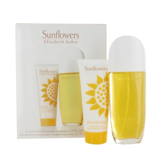 Elizabeth Arden Sunflowers Gift Set 100ml EDT + 100ml Body Lotion - Eau de Toilette at MyPerfumeShop by Elizabeth Arden