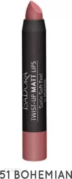 IsaDora Twist-Up Matt 73 Haute Chocolate Lipstick 3.3g - Lipstick at MyPerfumeShop by IsaDora