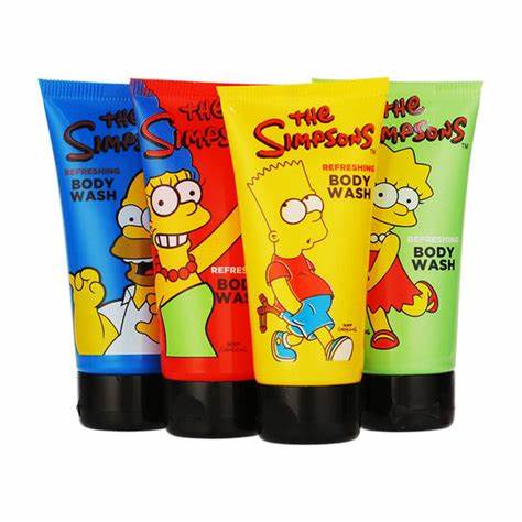 The Simpsons Shower Collection Gift Set 4 x 50ml Body Wash - Body Wash at MyPerfumeShop by The Simpsons