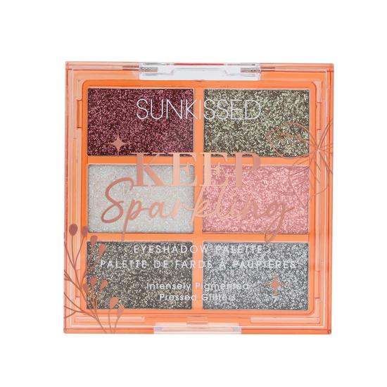 Sunkissed Keep Sparkling Glitter Eyeshadow Palette 6 x 1.1g - Eye Shadows at MyPerfumeShop by Sunkissed