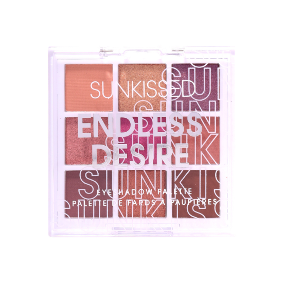 Sunkissed Endless Desire Eyeshadow Palette 9 Shades - Eye Shadows at MyPerfumeShop by Sunkissed