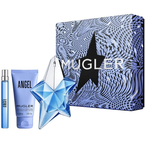 Thierry Mugler Angel Gift Set 60ml EDP + 10ml EDP + 50ml Body Lotion - Fragrance at MyPerfumeShop by Mugler