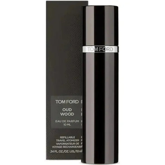 Tom Ford Oud Wood Refillable Eau de Parfum 10ml - Chalk at MyPerfumeShop by Tom Ford