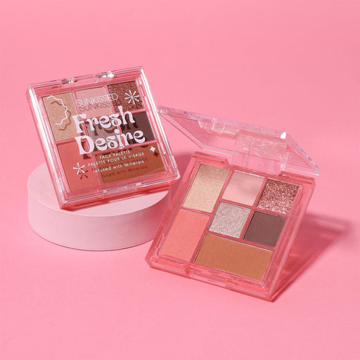 Sunkissed Fresh Desire Face Pallet - 7 Shades - Blushers at MyPerfumeShop by Sunkissed