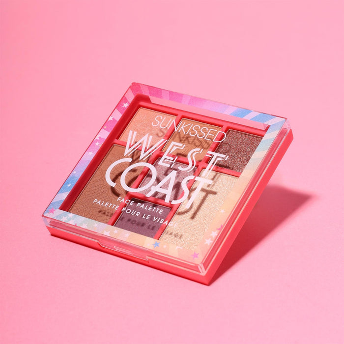 Sunkissed West Coast Face Palette - Blushers at MyPerfumeShop by Sunkissed